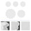 5Pcs White Silicone Daisy Coaster Molds DIY Casting Craft Supplies 8