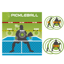 Shocked Absorbing Pickleballs Targets Mat Nonslip Pickleballs