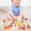 3Pcs Kids Water Ring Toss Toys Plastic Handheld Assorted Colors 3