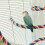 Bird Rope Perch M 16.3in Swing Pink Blue Yellow 2