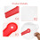 Baking Splashing Guard Splash-Proof Egg Bowl Lid Kitchen Utensil 5
