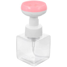 Praktische Roze Schuimzeepdispenser Petg Handpomp Voor Badkamer