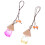 2St Decoratieve Auto Geurflessen Hanger Duurzaam Multikleur 1