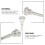 Reachise Silver Brass Professional Tuba Replacement Trombone 6