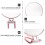 Handheld Mirror 3x Magnifying Mirror Magnifying Dresser Mirror 5