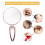 Handheld Mirror 3x Magnifying Mirror Magnifying Dresser Mirror 6