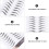 12 Sheets Eyebrow Tattoo Transfer Shaping Stickers 4