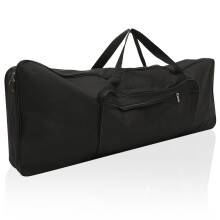 Keyboard Carrying Case with Padded Protective Design, Spacious Accessory Pocket and Durable Zipper for Portable Piano Travel and Performance