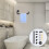 Industrial Pipe Towel Bar Heavy Duty Rustic Bathroom Rack 7