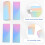 100Pcs Multi Colored Paper Lipstick Cases Stylish DIY Storage Boxes 6
