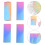 100Pcs Multi Colored Paper Lipstick Cases Stylish DIY Storage Boxes 7