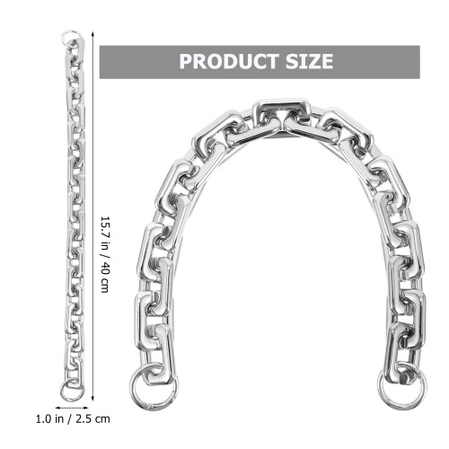 Catena Spalla Per Borsa Argento, Accessorio Femminile 1