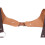 Adjustable Vintage PU Leather Men Suspenders Brown 9