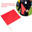4Pz Bandiere Rosse Resistenti Per Partite E 5