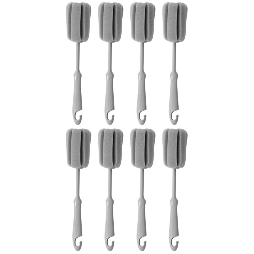 Bottle Cleaning Brush Set with NonScratch Sponge Head and Long Handle for Feeding Bottles and Cups