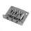 Adjustable 3 String Electric Guitar Bridge Tailpiece with Durable Metal Construction and Stable Tone Transfer 4