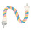 Bird Cotton Rope Perch S Size Pink/Yellow/Blue 13