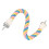 Bird Cotton Rope Perch S Size Pink/Yellow/Blue 14