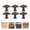 6 Pcs Door Handle Cabinet Wardrobe Knob Furniture Pull 9