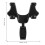 1Pc Black Plastic Car Rearview Mirror Phone Holder for 2