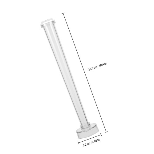 1Pc Clear Plastic DIY Candle Mold for Manual Handmade Candle Making 1