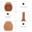 1Pc Wooden Moon Cake Mould Diy Baking Tool For Kitchen Home 4