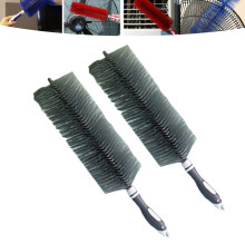 2 Pcs Fan Cleaning Brush, Flexible Bendable Microfiber Ceiling Fan Duster for Blades and Blinds, Large Gray
