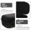 1Pc Eva Microphone Case Black Portable Mic Storage Pouch Organizer 5