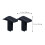 10pack Telescopic Ladder Hook Plastic Replacement Parts Black 2