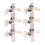 Classical Guitar Tuning Pegs Set 3+3 Silver Tuners for Fast Accurate Tuning and Stable String Retention 5