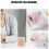 Sequin Flower Embroidered Lace Patch Pink 1 Roll 3