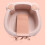 1Set Lavatoio Compatto in PP Rosa Per Uso Domestico E Dormitorio 3