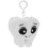 Craft Pendant White Plush Bag Accessory 1set 6