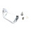 8 String Mandolin Tailpiece with Buckle and Screws, Secure String Anchoring Arched Design Replacement 2