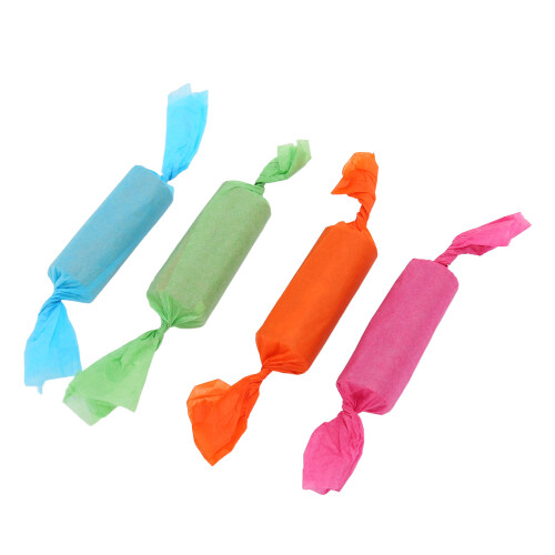 4pcs Sola Sticks Parrot Toys - Candy Shape 1