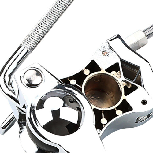 Adjustable Drum Clamp Cowbell Holder with Secure Mounting and Universal Stand Compatibility for Drum Kit 2