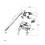 Adjustable Drum Clamp Cowbell Holder with Secure Mounting and Universal Stand Compatibility for Drum Kit 4