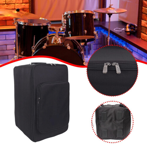 Cajon Bag Backpack with Thick Padded Protection, Adjustable Straps, Durable Oxford Drum Carry Case 2
