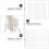 White Silicone Bookmark Mold for DIY Epoxy Resin Craft Making 4