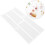 White Silicone Bookmark Mold for DIY Epoxy Resin Craft Making 5