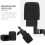 2Pcs Black Sponge Mic Covers Thickened Microphone Protectors for Ktv 6