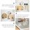2Pcs Multifunctional White Stainless Steel Wall Rack for Kitchen 5