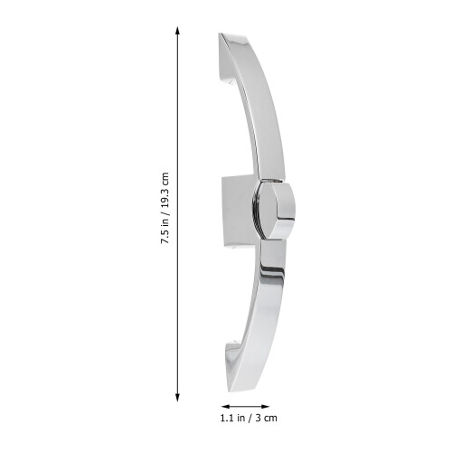 1Pc Zinc Alloy Button Lock for Cabinet Rv Durable Flexible Silver 1