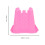 4Pcs Assorted Color Plastic Sandcastle Molds Kids Beach Buckets 2