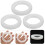 3Pcs White Silicone DIY Bracelet Mold Durable Casting Mold for Decor 10