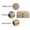 1Pc Beige Wooden Storage Box Multi-Layer Desktop Drawer Organizer 4