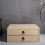 1Pc Beige Wooden Storage Box Multi-Layer Desktop Drawer Organizer 6