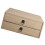 1Pc Beige Wooden Storage Box Multi-Layer Desktop Drawer Organizer 9