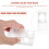 2Pcs Toddler Proofing Door Lock Covers Transparent Install 3