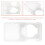 2Pcs Toddler Proofing Door Lock Covers Transparent Install 5